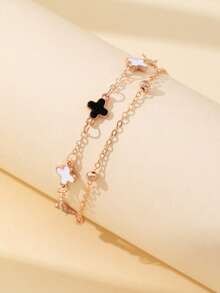 Elegant Clover Bracelet