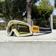 100 Motorcycle Retro Goggles Ski Glasses Motocross Sunglasses Retro Glasses Helmet Riding Racing Cafe Racing Mountain Bike ATV - 只有護目鏡 - 查看 9