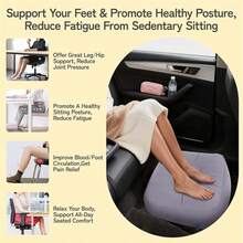 Benbo وسادة سفر قابلة للنفخ قطعة واحدة، وسادة مقعد قابلة للنفخ، وسادة مقعد محمولة للخارج، وسادة قدم، وسادة مؤخرة، وسادة مخملية ناعمة، وسادة استرخاء للرحلات الجوية للقدم والساق، للمكتب والمنزل والاسترخاء، لوازم السفر والتخييم والمكتب، لوازم السفر الجوي، لوازم العودة إلى المدرسة