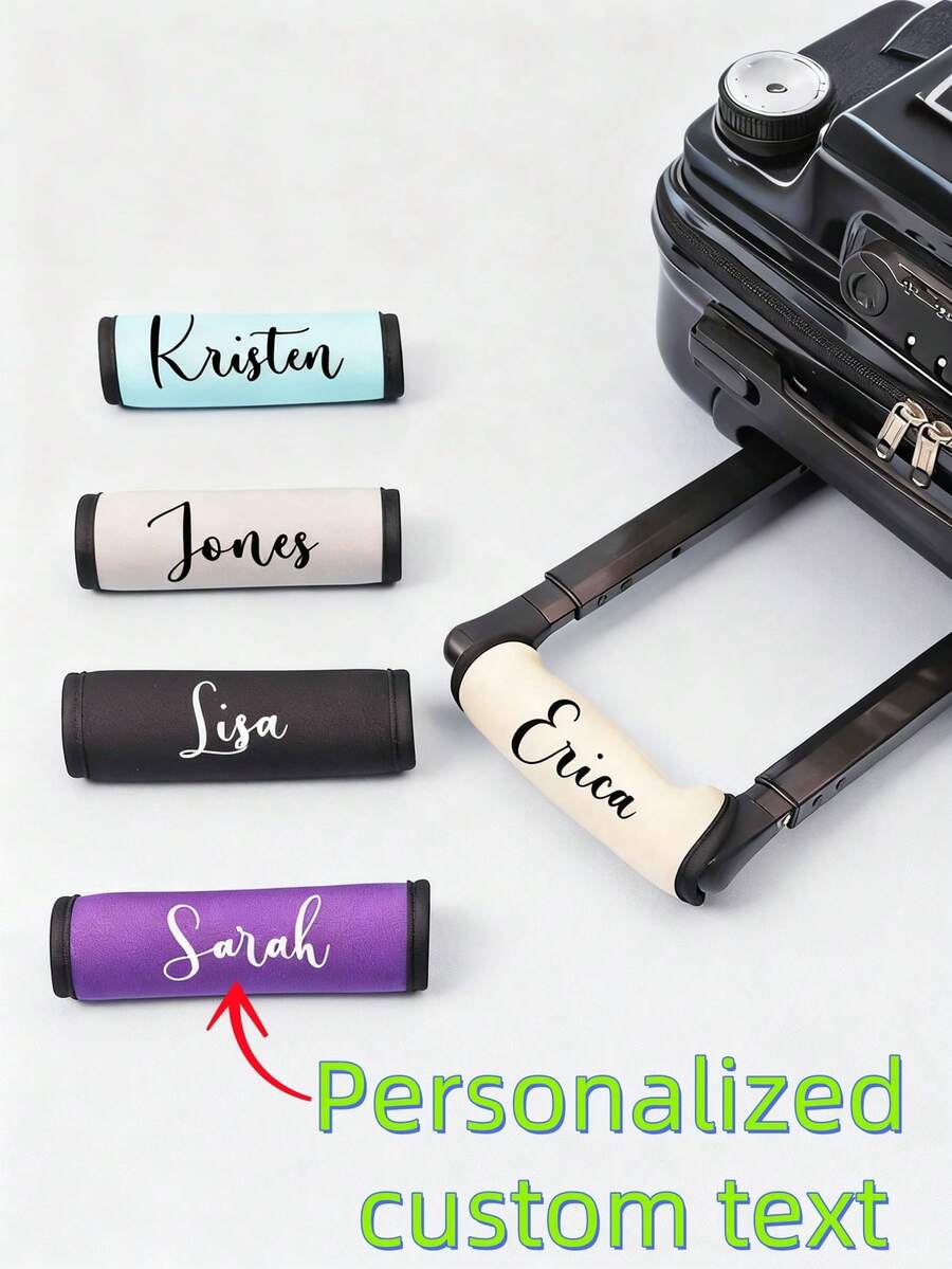 Personalized Custom 2025 New Diving Material Suitcase Handle Cover Handle Protector For Pull Rod Box Handle Grip Cover Stroller Handle Cover - Multicolor - View 1