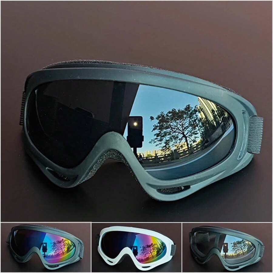 Gafas de motocross, gafas de carreras para ATV, ciclismo de carretera, gafas de viento resistentes a los arañazos, múltiples opciones de color, estilo unisex - XFJ-02 - Ver 1