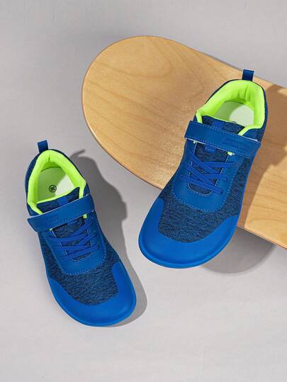 Dziewczęce minimalistyczne buty barefoot | Podeszwa z zerowym spadkiem | Szerokie, modne trampki