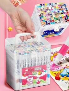 Acrylic Marker 36 Color 48 Color 80 Color 100 Color 120 Color Waterproof Acrylic Paint Art Prem Paint Acrylic Color Watercolor Pen