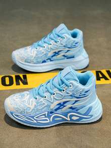 Campus Style Sports Shoes, Casual Sports Shoes For All Seasons, Suitable For Teenagers, Campus Students, Sports, Running, Basketball, Limitless Youth, Lightweight & Breathable - Violet Purple - View 3