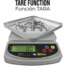 , Bscula de Precisin, 3kg/ 0.2g, Acero Inoxidable, Funcin de Conteo de piezas, Pesaje Estndar y TARA, Pesa en gramos, libras y onzas, Diseo Compacto, Bateras Incluidas, BAPRE - 3 - blanco - Ver 6