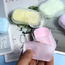 50 miếng/hộp, khăn giấy rửa tay di động, 5 màu, khăn giấy rửa tay mini dùng một lần khi đi du lịch, đồ dùng thiết yếu ngoài trời, phụ kiện phòng tắm, dụng cụ phòng tắm - Nhiều màu - Xem 3