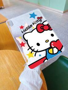 Sanrio 1 pieza Funda protectora de silicona suave y a prueba de golpes compatible con Apple iPad Air 2, iPad Air, iPad 7th Gen, iPad Air 4/5, iPad Pro 11 2022, iPad 10th Generation con diseño de Hello Kitty
