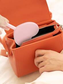 18 piezas Espejo de mano con forma de corazón, espejo de viaje ligero con asa linda y orificio para colgar, espejo cosmético de una sola cara (rosa, blanco, negro, verde), empacado en bolsa con cordón, excelente para regalos de Navidad, Halloween, Día de la Madre, boda, despedida de soltera