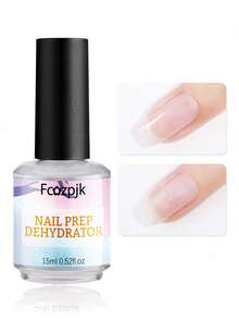Natural 15ML Nail Prep Dehydrator And Primer For Acrylic Powder And Gel Nail Polish Non Acid Primer For UV Gels Fast Dry Bonding Primer(2 Box)