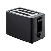 Tostador de Pan MasterChef 2 Rebanadas Negro tostador de pan MasterChef capacidad 2 rebanadas color negro diseño compacto y elegante funcion de tostado rapido descongelar y mantener caliente ideal para desayunos y cocinas pequeñas eficiente y facil de limpiar aparato domestico de buena potencia y soporte para pan variados - Tipo de Enchufe A USA (110-127V) - Ver 1