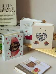 Álbum de inserción, álbum conmemorativo de dibujos animados, álbumes de fotos, álbum de fotos familiar de plástico de 6 pulgadas con 100 libros, álbum de fotos para niños, regalo de cumpleaños para compañeros de clase, libro de almacenamiento de fotos de gran capacidad, material de papel, libro de recuerdos rectangular para registrar los hitos del crecimiento de los niños, aniversarios de bodas, vacaciones - regalo ideal para amigos y familiares