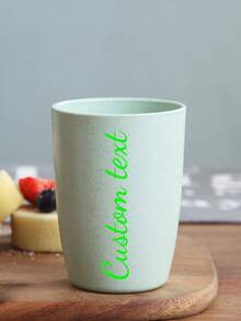 1 pezzo Tazza personalizzata - Testo personalizzato, viola/rosa/blu pastello, tazza da bagno e da viaggio spessa per casa, dormitorio, regali - Aggiungi il tuo messaggio!, Accessori e decorazioni per il bagno