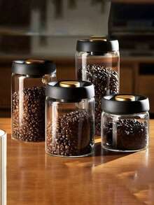 A High Borosilicate High Temperature Resistant Glass Storage Tank Vacuum Sealing Tank Storage Tank Kitchen Moisture-Proof Fresh-Keeping Tank