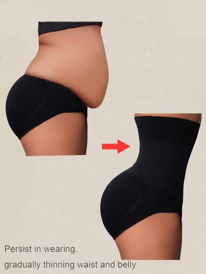 1pc Women's Black Waist Trainer, Waist Cincher, Waist Trimmer, Postpartum Belly Band, Postpartum Essentials, Slimming Belt, Body Shaper, Compression Shapewear, Sexy Tight Bustier, Waist Trainer, Suitable For Workout, Yoga And Weight Loss, Maintain Sexy Figure During Exercise, Yoga Running Belt, Gift For Friends