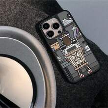 Funda de teléfono streetwear para 16 15 14 Plus 13 12 11 Pro Max cubierta de lujo anti-caída funda de baloncesto carcasa de zapatos moda urbana navidad - 20402A02 - Ver 5