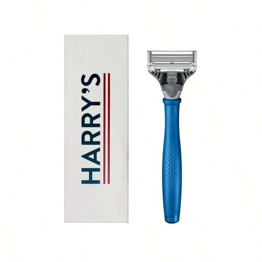 Harry'S Razor For Men - Razor Handle And Razor Blade Cartridge - Shaving Gift Set For Him - Orange - 米色 - 查看 1