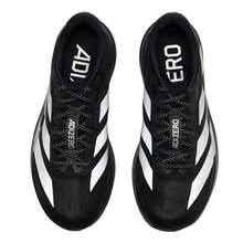 Adidas 男式 Adizero Evo SL M 跑步鞋，舒适轻便休闲运动鞋 KJ1365 - 金屬銀/一號黑/訊號綠 - 查看 4