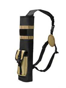 Portable Large-Capacity Bow And Arrow Strap With Adjustable Shoulder Strap-Durable Oxford Cloth, Multifunctional Tactical Bag, Suitable For Hunting And Fishing Equipment Storage.