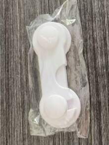 6 件儿童安全锁 - 塑料橱柜和房间门锁，冰箱抽屉防刮手拉开启保护，白色家用门锁，安全锁机制，坚固的结构，一个用于冰箱、橱柜、窗户、衣柜的安全锁 - 塑料材质，非电动，需要电池，家庭保护安全锁（颜色款式随机） - 彩色 - 查看 14