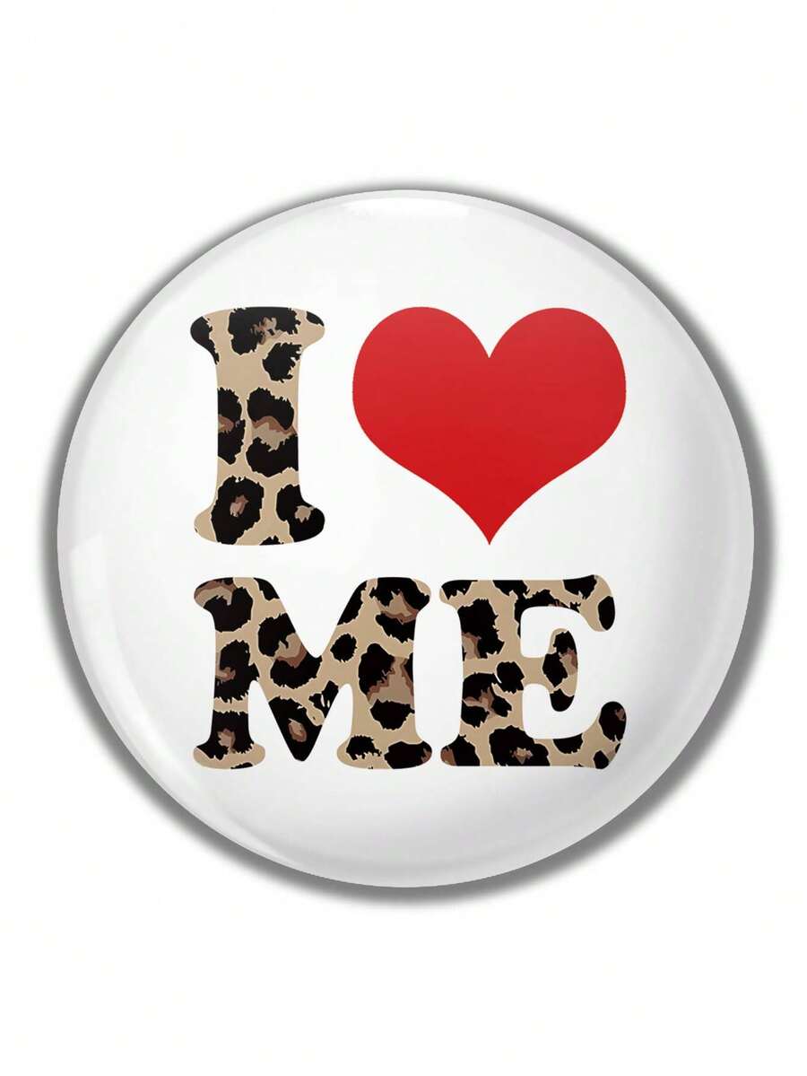 1 件 4.4 厘米/1.73 英寸趣味图案安全别针徽章、纽扣胸针，适合佩戴在衣服、包包、背包上，是送给朋友和家人的有趣礼物 - 彩色 - 查看 1