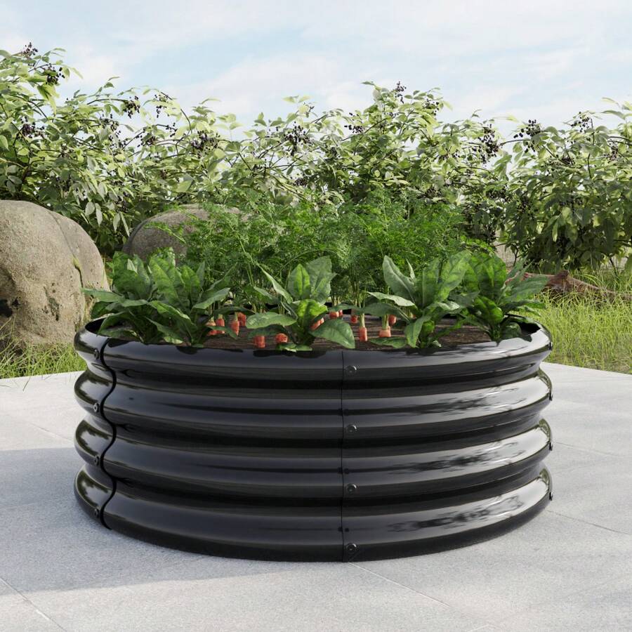 Flower Pots & Planters - Black 1.5ft X 1.5ft - View 1