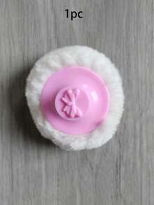 2pcs/1pc Velvet Loose Powder Puff, Powder Puff Box, Hair Salon Hair Cleaning Powder Puff, Talcum Powder Puff Box,Cheap,Stocking Stuffers,Makeup,Makeup Tools,Cheap Stuff,Gifts,Gifts For Women,Christmas Gifts - Multicolor - View 12