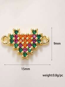 1PC Bow Angel Lotus Small Pendant, Mushroom Heart, Christmas Tree Flower Decoration DIY Accessory Pendant