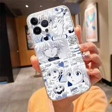 Funda de teléfono compatible con iPhone 17 Pro Max, Air 16, 15, 14, 13 Pro Max, 15, 16 Pro, 15Plus Killua Zoldyck Hunter * Hunter Anime Funda de silicona - Funda compatible con iPhone 17 Case, 17 Pro Case, 17 Pro Max Case - TM256280063 - Ver 8