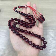 45颗穆斯林日常祈祷珠、祈祷珠手链、Tasbih穆斯林祈祷珠、沙特阿拉伯祈祷珠手链、树脂祈祷珠手链、节日礼物 - 彩色 - 查看 4