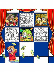 可爱小猫：温馨萌趣的涂色书 - 沉浸在神奇的猫咪冒险和电影主题场景中，返校用品、文具、学习必备品，送给女孩、婚礼、母亲节的完美礼物 - 毛茸茸的喵喵 - 查看 11