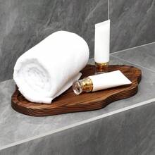 Small Decorative Tray Wood Decorative Serving Tray For Candles Perfume Cloud Wooden Jewelry Tray Trinket Dish Wooden Trays For Coffee Table Home Decor