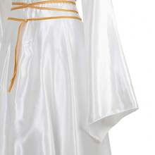 Zhitunemi Renaissance Costume Women Plus Size Medieval Dress Halloween Costumes Gothic Gown{"Size_name":"Small","Color_name":"White"} - 白色的 - 查看 6