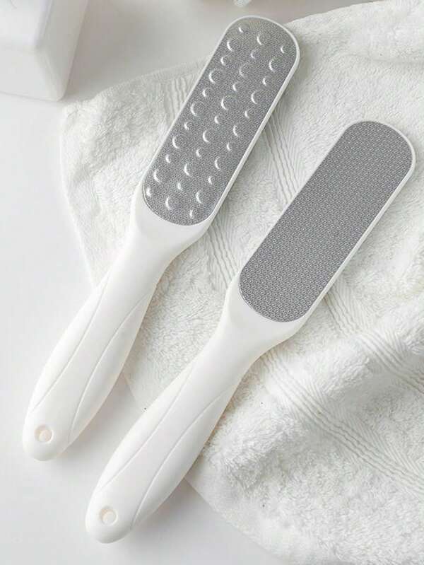 1 pièce Lime à double face, éliminateur de callosités, grattoir pour pieds pour lisser les talons rugueux et éliminer la peau morte