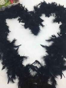 Boa din pene, accesorii pentru costume de petrecere DIY, boa din pene colorate, decorațiuni pentru eșarfe, potrivite pentru petrecere de ziua de naștere, Halloween, Crăciun, curse de cai, petrecere cu ceai, Revelion, concerte și decorațiuni interioare, nuntă dansantă, spectacole pe scenă, costume și accesorii de carnaval, articole pentru petreceri