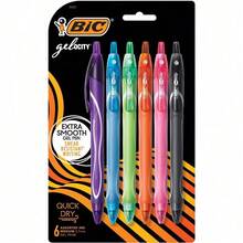Gelocity Gel Pen, Medium Point, 0.7 Mm, Assorted Ink, 6 Count
