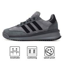 Adidas Originals SL 72 RTN 休闲运动鞋，低帮男女款运动健身跑步鞋 JH5091 - 深灰/黑色/碳黑 - 查看 1