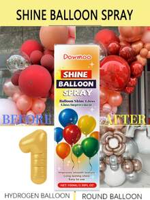 DOWMOO 1 buah/100ml Semprotan Pengkilap Balon, Semprotan Dekorasi Liburan Suasana Pesta, Semprotan Mengkilap Tidak Lengket yang Terdistribusi Merata, Semprotan yang Terdistribusi Merata untuk Efek Mengkilap yang Lebih Tahan Lama dan Lebih Stabil. Volatilitas yang Tepat untuk Efek Visual Cerah yang Lebih Baik Setelah Disemprotkan. Cepat Kering, Mudah Digunakan, Desain Semprotan yang Praktis untuk Efek Mengkilap Tanpa Ribet, Menambah Suasana Pesta, Memberikan Efek Mengkilap Tahan Lama pada Permukaan Balon Setelah Disemprotkan, Membuat Balon Bersinar dan Menawan di Pesta, Meningkatkan Daya Tahan Balon, Cocok untuk Penggunaan di Dalam dan Luar Ruangan dalam Acara Apa Pun. - MultiWarna - View 2