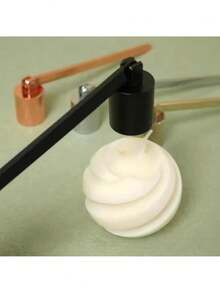 1pc Bell-Shaped Long-Handled Candle Snuffer, Stainless Candle Cover, Incense Candle Bell Cover, Candle Extinguisher, Household Safety Tool, Essential Tool For Candle Lovers - Multicolor - View 2