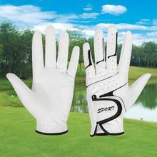 1只左手高尔夫手套，户外使用 - 白色 - 查看 2