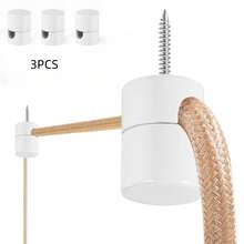 Gancio da soffitto resistente, gancio bianco per appendere luci da soffitto, appendino moderno per luci da soffitto