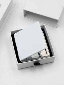 Spersonalizowane lustro do makijażu, możliwość personalizacji nazwy/logo, składane lustro do makijażu, dwustronne przenośne lustro o wysokiej rozdzielczości, lustro do makijażu ze stali nierdzewnej, prezent ślubny, dla druhny, prezent na wieczór panieński, spersonalizowane lustro do makijażu z grawerunkiem kwiatowym, odpowiednie dla najlepszych przyjaciółek, dziewczyn, matek, na Dzień Matki, urodziny, ukończenie szkoły, ślub, rocznicę, praktyczne, trwałe, żywe kolory, urocze, urocze, zabawne, kawaii, modne, unisex, swobodne, spersonalizowane - Wielokolorowa skóra - Zobacz 20