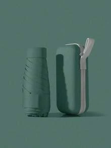 1 chiếc ô gấp mini, ô du lịch chống thấm nước bỏ túi, ô che nắng, ô chống tia UV dành cho nữ, ô gấp 6 cánh siêu nhẹ 2 trong 1, ô du lịch mini, ô đa năng dùng được cả nắng và mưa, chống gió, chống tia UV 99%. - Nhiều màu - Xem 16