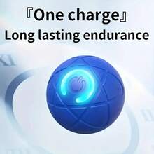 Automatic Rolling Ball Dog & Cat Toy, Durable Dog Chew Ball Toy, Interactive Cat & Dog Ball Toy, Dog Bouncy Ball Toy, Endless Fun & Exercise, Suitable For Medium & Small Pets, Must-Have For Dog Moms/Dads, Battery Capacity: 150mAh - Multicolor - View 7