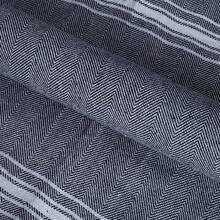 Turkish Beach Towel -Large Beach Towels Oversized 2 Pack - Soft Durable Compact Lightweight Quick Dry Sand Free Bath Pool Towel Set For Beach Gifts  Vacation Travel - Navy Blue - 海軍 - 查看 3