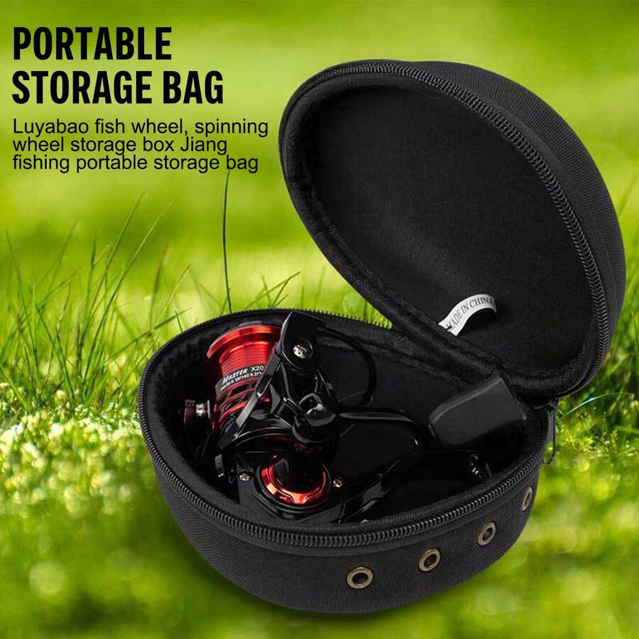 EVA 专用路亚包，渔线轮旋转式渔线轮收纳盒，河钓便携式收纳包