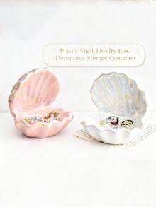 1pc Artistic Shell Jewelry Tray, Elegant Drative Half-Round Key And Jewelry Holder For Entryway Or Vanity, Stylish Home Dr, Perfect Thoughtful Gift For Mother Or Friend - Ideal For Weddings, Christmas, Thanksgiving, New Year, And Valentine's Day Celebrations, Enhance Your Space With This Unique Jewelry Organizer, And Functional Accessory For Every Occasion, Perfect For Sun Travel Enthusiasts And Fashion Lovers Alike.