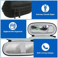 Carrying Case For Presentation Clicker, Portable Case Compatible With  R400 Wireless Presenter Protective Bag Storage{"Color":"Black"} - 弗拉克 - 查看 5