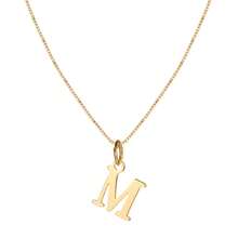 European And American Cross-Border Hot-Selling 26 English Alphabet Necklace Creative Simple Box Chain English Alphabet Pendant Collarbone Chain - Hình ảnh - Xem 11