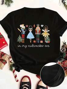 Women T-Shirts - Black - View 1