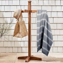 Turkish Beach Towel -Large Beach Towels Oversized 2 Pack - Soft Durable Compact Lightweight Quick Dry Sand Free Bath Pool Towel Set For Beach Gifts  Vacation Travel - Black - 黑色的 - 查看 4